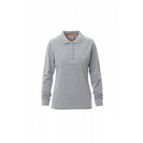 Camiseta polo ceñida de manga larga ref FLORENCE LADY MELANGE PAYPER